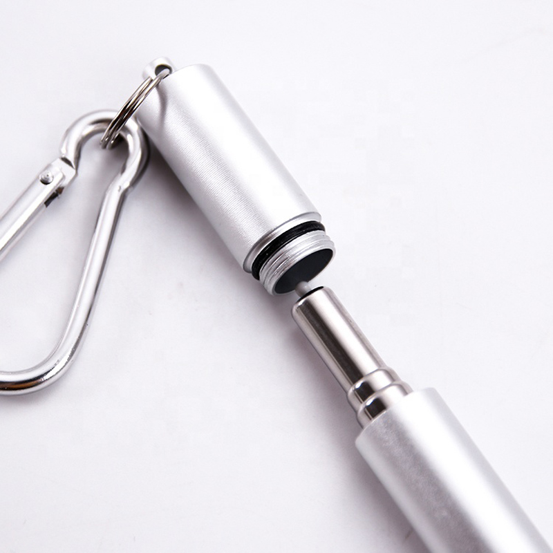 Χονδρικό Μεταλλικό Κουτί Προσαρμοσμένο Λογότυπο Ανακύκλωση Πίνοντας Χρυσό Ατσάλινο Ακαθάριστο Στρόου