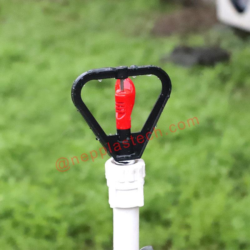 1\/2 ιντσών πεταλούδα σχήμα οπωρώνα και κήπος γκαζόν αυτόματη κεφαλή ψεκαστήρων περιστροφής άρδευσης