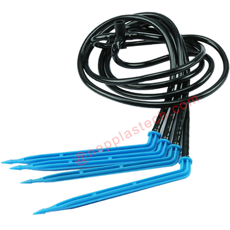 οπωρώνας Φύτευση μικρο ψεκασμού ψεκαστήρες πονταρίσματος σε απευθείας σύνδεση βέλος στάγδην για γλάστρα