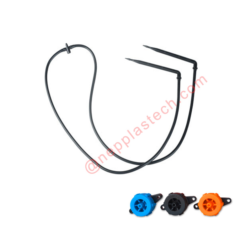 οπωρώνας Φύτευση μικρο ψεκασμού ψεκαστήρες πονταρίσματος σε απευθείας σύνδεση βέλος στάγδην για γλάστρα