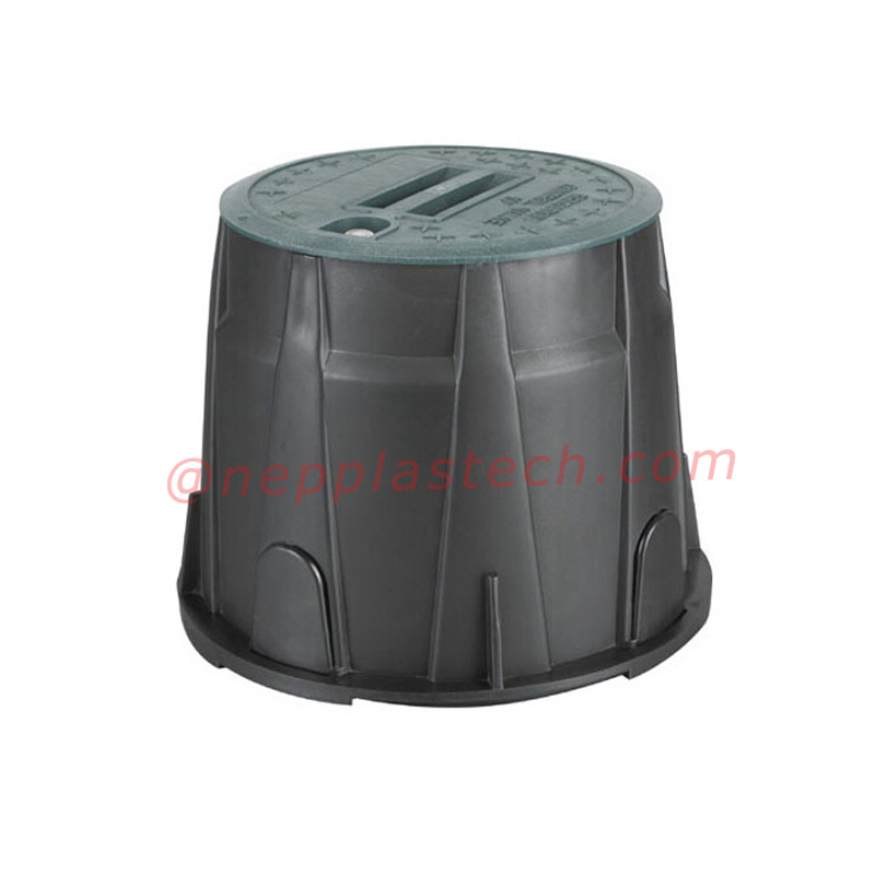 τοπίο ηλιακό σύστημα αυτόματης άρδευσης 6 10 12 ίντσες πλαστική βαλβίδα και κουτί μετρητή νερού