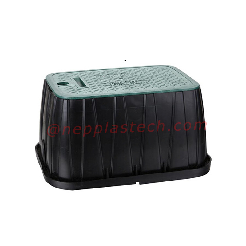 τοπίο ηλιακό σύστημα αυτόματης άρδευσης 6 10 12 ίντσες πλαστική βαλβίδα και κουτί μετρητή νερού