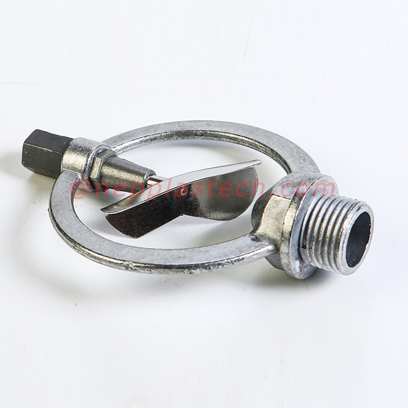 1\/2 ιντσών κράμα ψευδαργύρου πεταλούδα αυτόματη περιστροφή ψεκασμού ψεκασμού γκαζόν ψεκασμού ψεκασμού και ψεκαστήρες ποτίσματο...