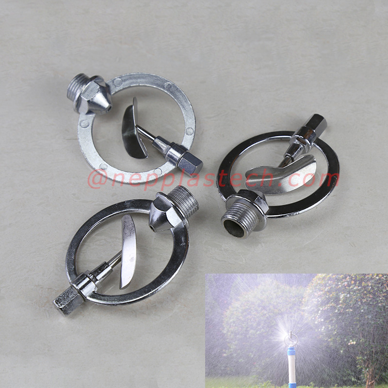 1\/2 ιντσών κράμα ψευδαργύρου πεταλούδα αυτόματη περιστροφή ψεκασμού ψεκασμού γκαζόν ψεκασμού ψεκασμού και ψεκαστήρες ποτίσματο...