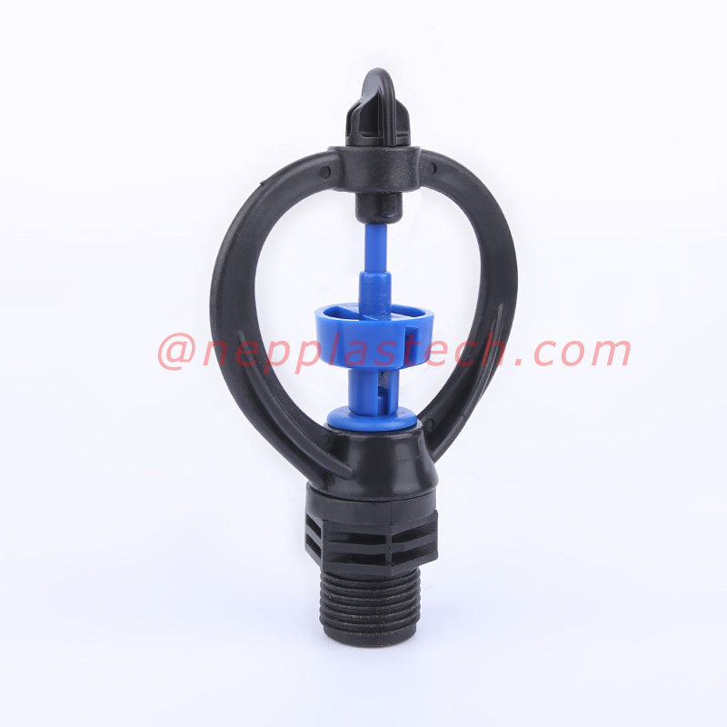 Ψεκασμός 360 μεσαίου μεγέθους πλήρης κυκλικός ψεκαστήρας 3\/4 ιντσών Περιστροφικός ψεκαστήρας άρδευσης γκαζόν