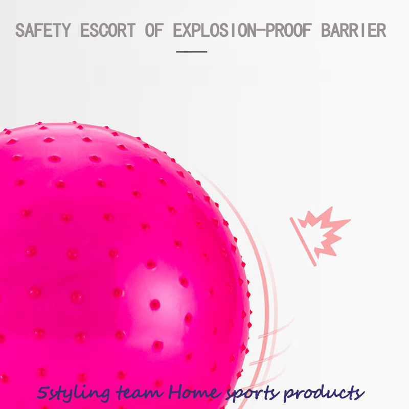 Πυκνή ανθεκτική σε έκρηξη μπάλα 55cm γιόγκα 65cm μπάλα γυμναστικής 75cm dragon ball 85cm μπάλα συναισθηματικής μασάζ για παιδιά