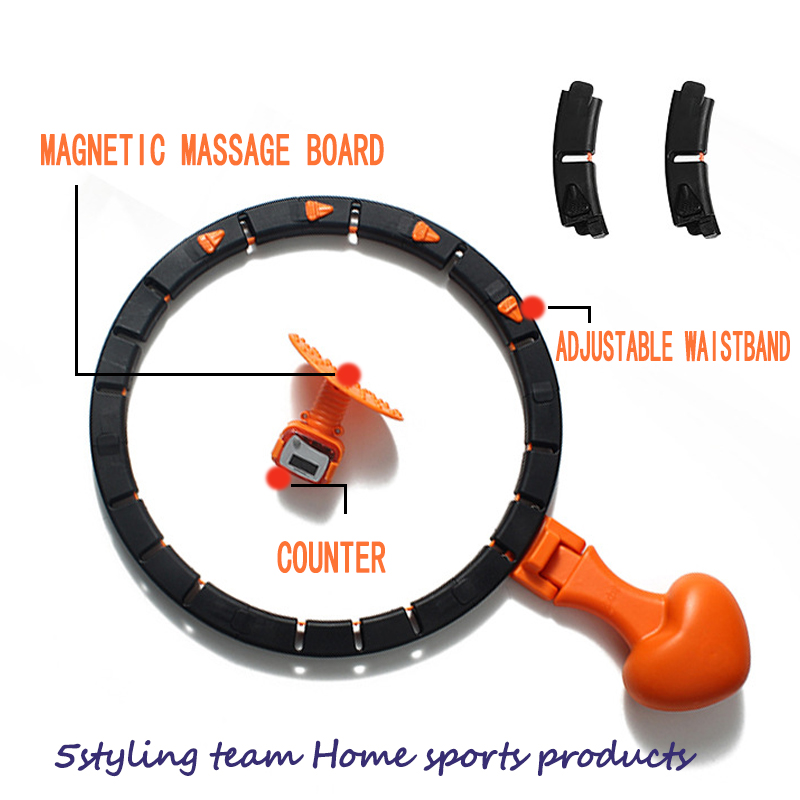 Ευφυές hula hoop, tiktok, κόκκινο, νέο σώμα, μείωση λίπους, λεπτή μέση, αποσυναρμολόγηση, χωρίς εργοστάσιο hula hoop.