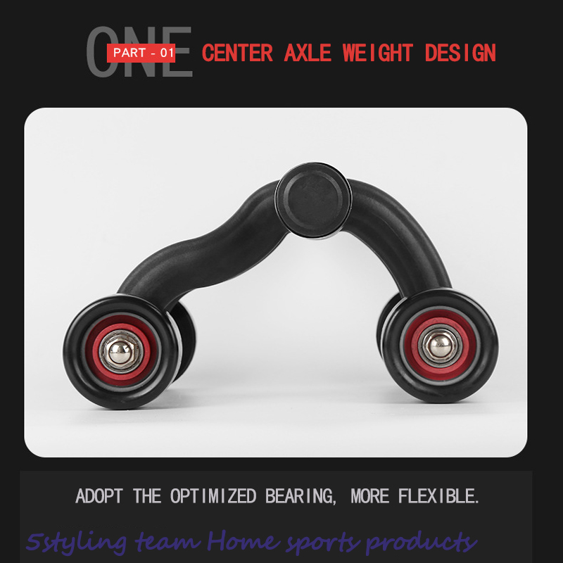 Ο κατασκευαστής παρέχει άμεσα εξοπλισμό γυμναστικής τεσσάρων τροχών με υγιή κοιλιακό τροχό, βολικό εξοπλισμό γυμναστικής στο σπ...