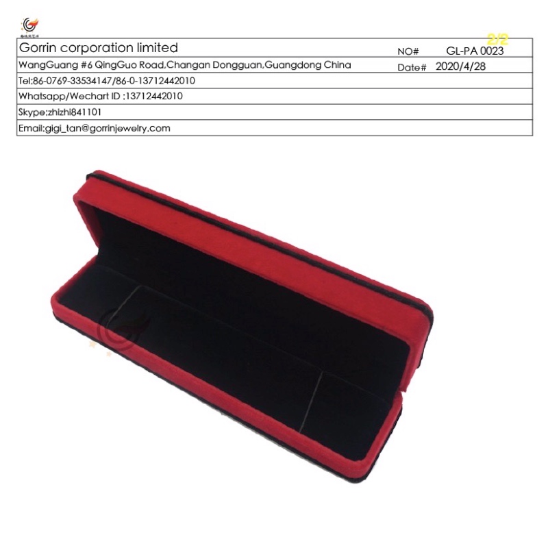 GL-PA0023 κουτί κοσμήματος