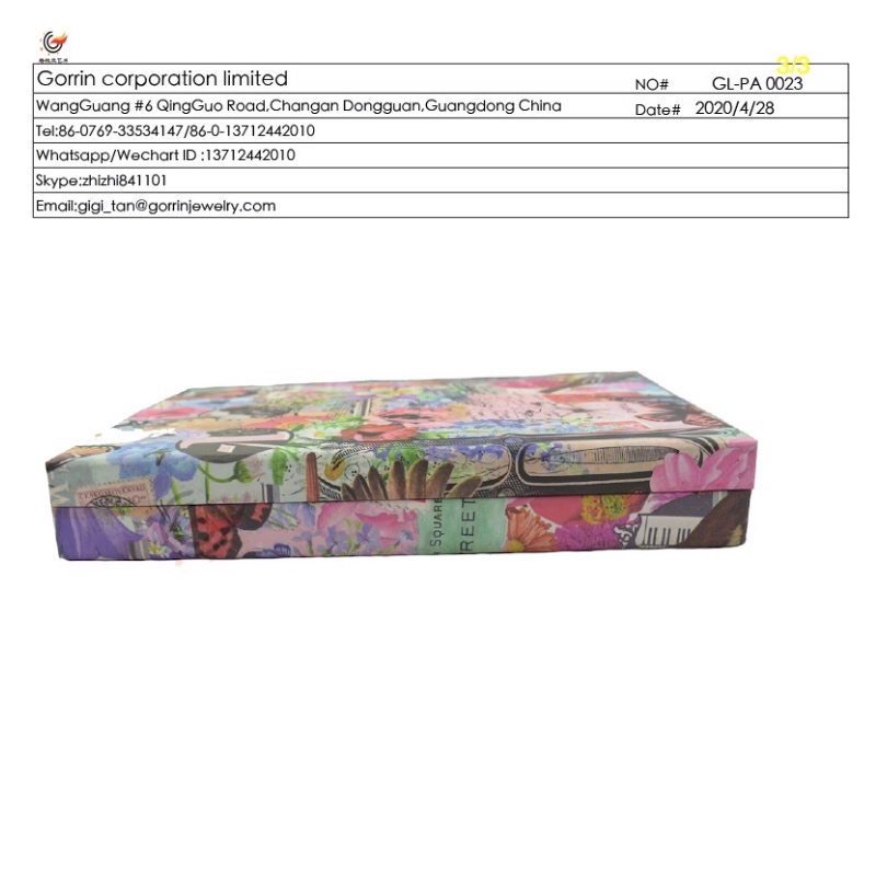 GL-PA0024 Κουτιά Ένδυσης