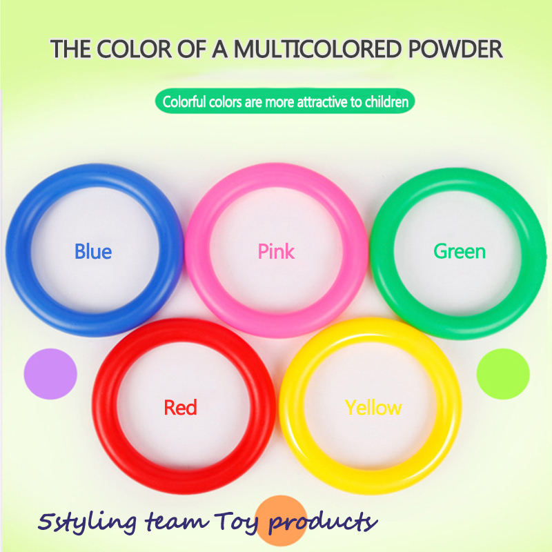 Παιδικά αθλητικά παιχνίδια ρίψης στεφάνων, αθλητικά παιχνίδια γυμναστικής εσωτερικού και εξωτερικού χώρου, για βελτίωση της συγ...