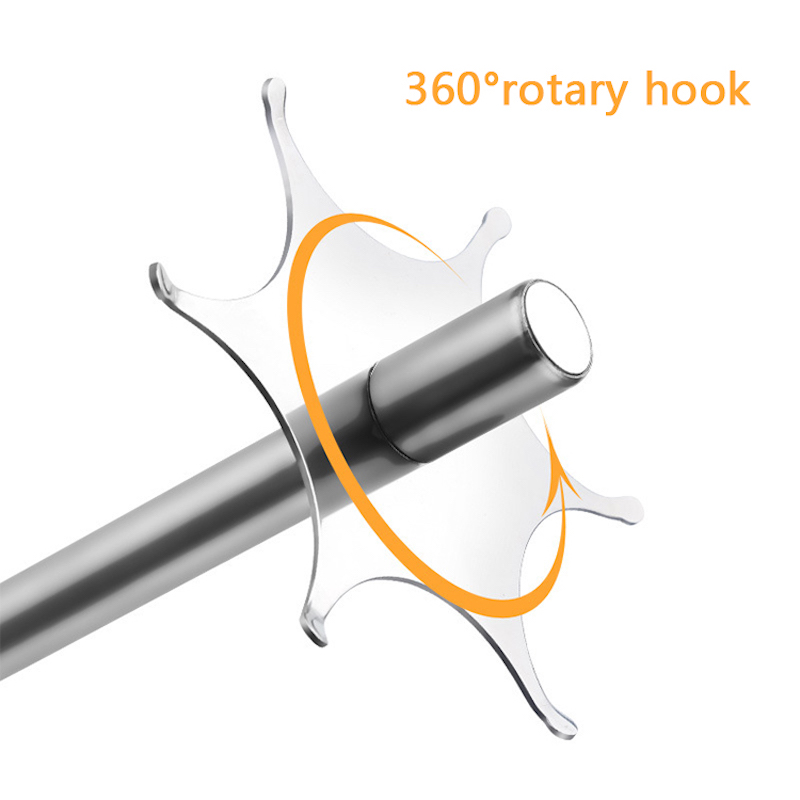 Κουζίνα Rotary Rack Shovel Hanger Ανοξείδωτο Στήριγμα Περιστρεφόμενο Ράφι Αποθήκευσης Εργαλεία Μαγειρικής Διοργανωτής