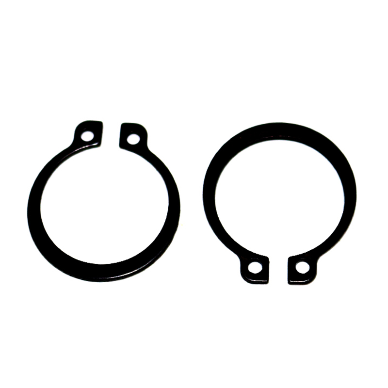 Ανοξείδωτο SS304 Μαύρο μετρικό DIN471 C Τύπος Circlip για άξονα