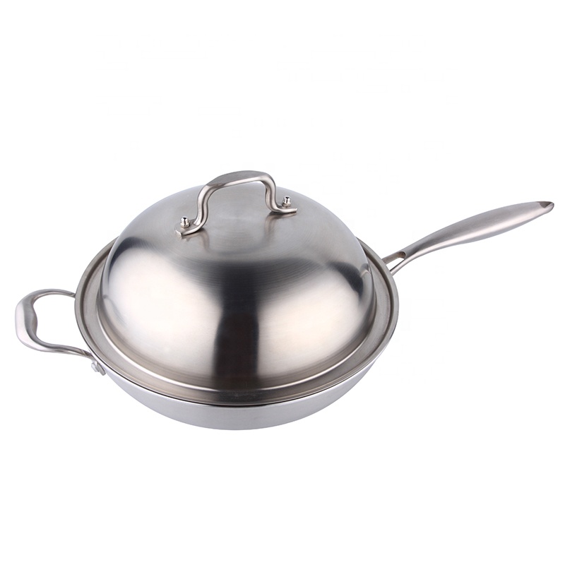 Ξυλοκόπος από ανοξείδωτο χάλυβα με καπάκι και μακριά λαβή