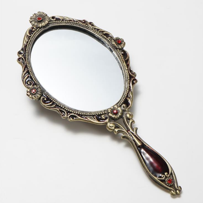 Δημιουργικό σπίτι μεγεθύσιμο μακιγιάζ από καθρέφτη μεταλλικά σκάφη μακιγιάζ καθρέφτη γαμήλιο δώρο