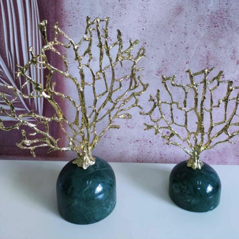 Ελαφρά πολυτέλεια, δημιουργικός μεταλλικός μάρμαρος, διακοσμητικά κοράλλια, κινέζικα μαλακά στολίδια, επίπλωση σπιτιού, σαλόνι, ...