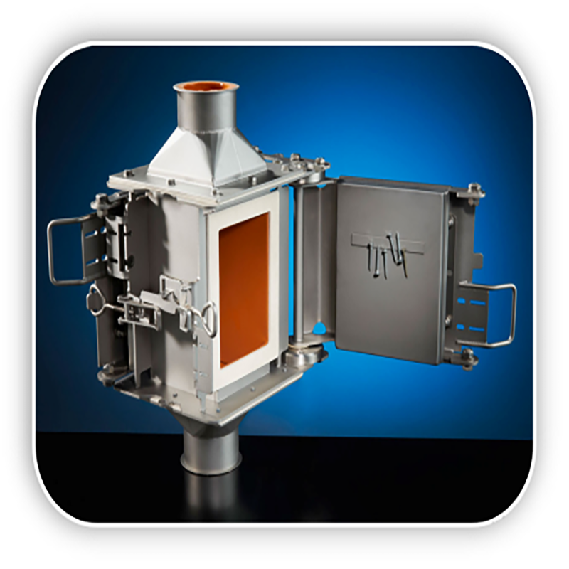 Αυτοκαθαρισμός Πλατοθάλαμος Μαγνήτης Τροφίμων Επεξεργασία και διήθηση σωματιδίων τροφίμων