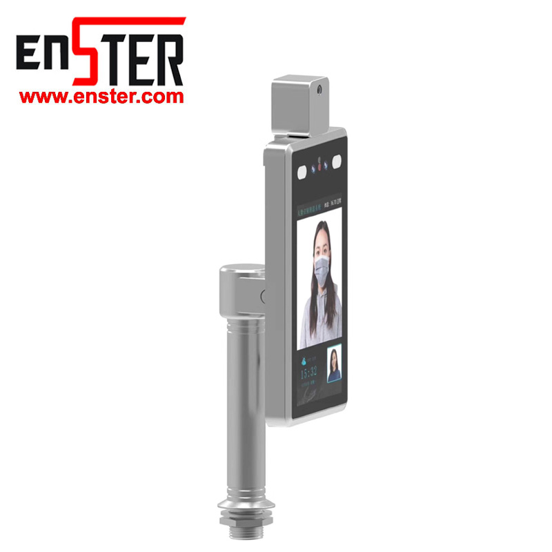 Πολύγλωσσο πρόσωπο Αναγνώριση θερμοκρασίας Έξυπνη κάμερα 8 ιντσών