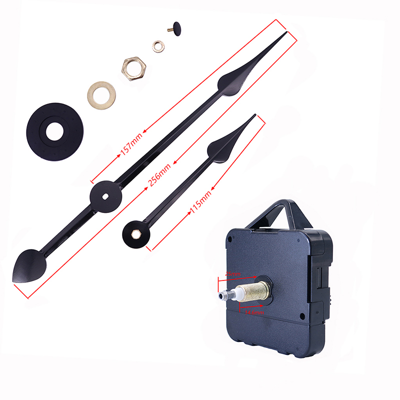 HR1688 23mm κίνηση τοίχου άξονα Ι με μεγάλη ροπή και χέρια ρολογιού