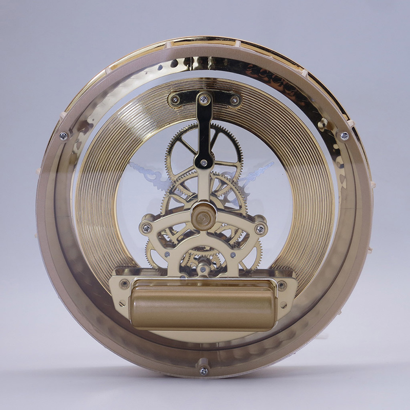 ένθετο ρολόι χρυσού σκελετού διαμέτρου 148MM