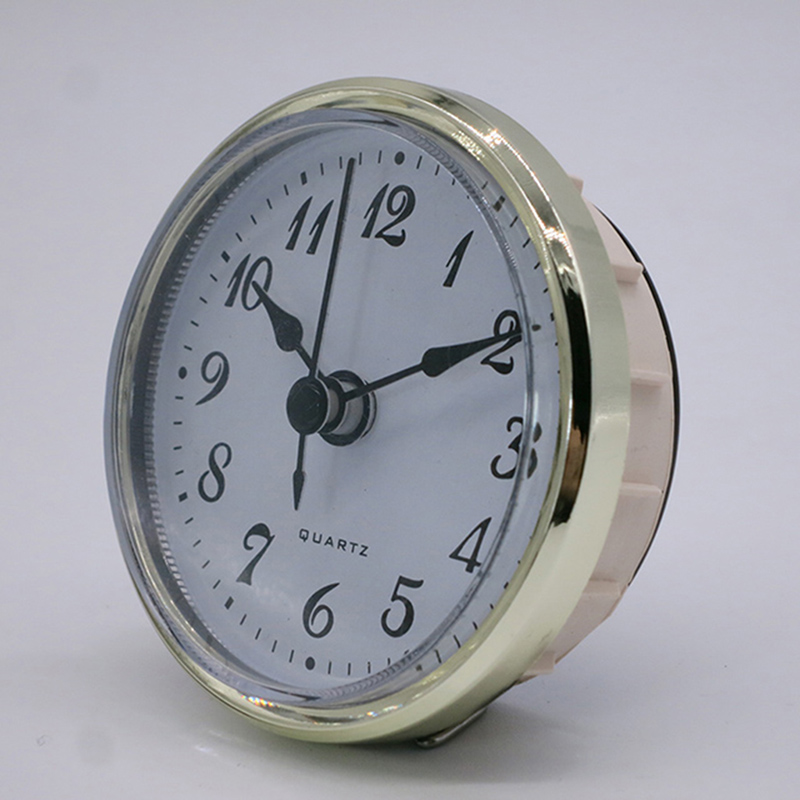 70mm ράβδος χρυσού λευκού πυθμένα στρογγυλού ρολογιού