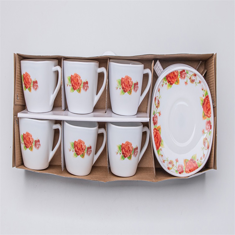 Συσκευές δείπνου για γυάλινα γυάλινα γυάλινα δοχεία (220CC CUP SET)