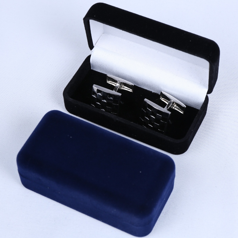 Στοιχείο D-68S στρογγυλό σχήμα Βελούδο κουτί για μανικετόκουμπα, κλιπ γραβάτας, σήμα κ.λπ. mm. 75 * 38 * 28, βάρη περίπου 30g