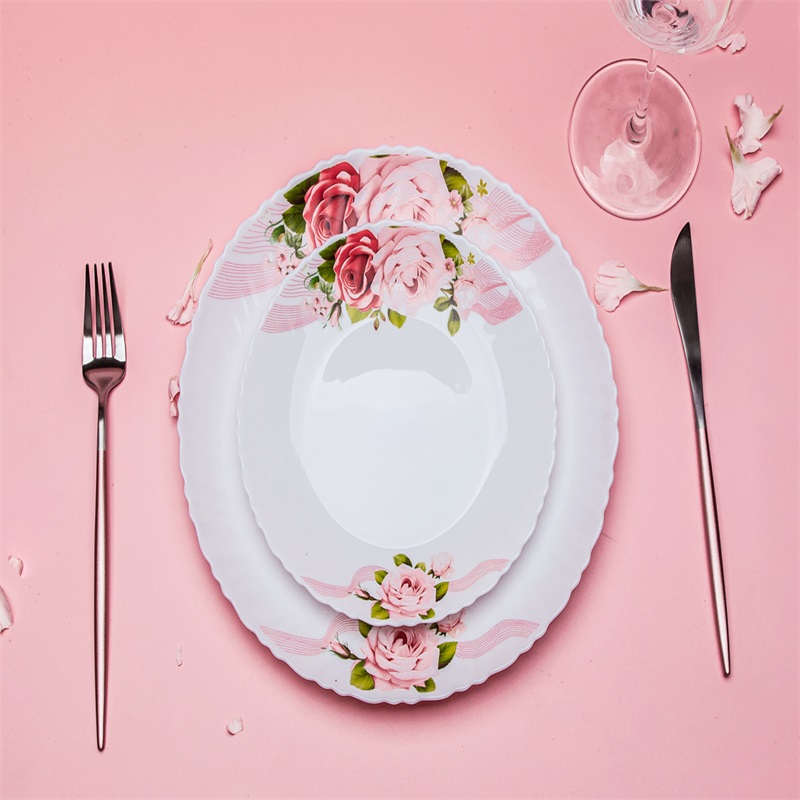 Συσκευές φαγητού για γυάλινα γυάλινα γυαλιά οπάλιου LHIP και αντίσταση θερμότητας Opal Glassware