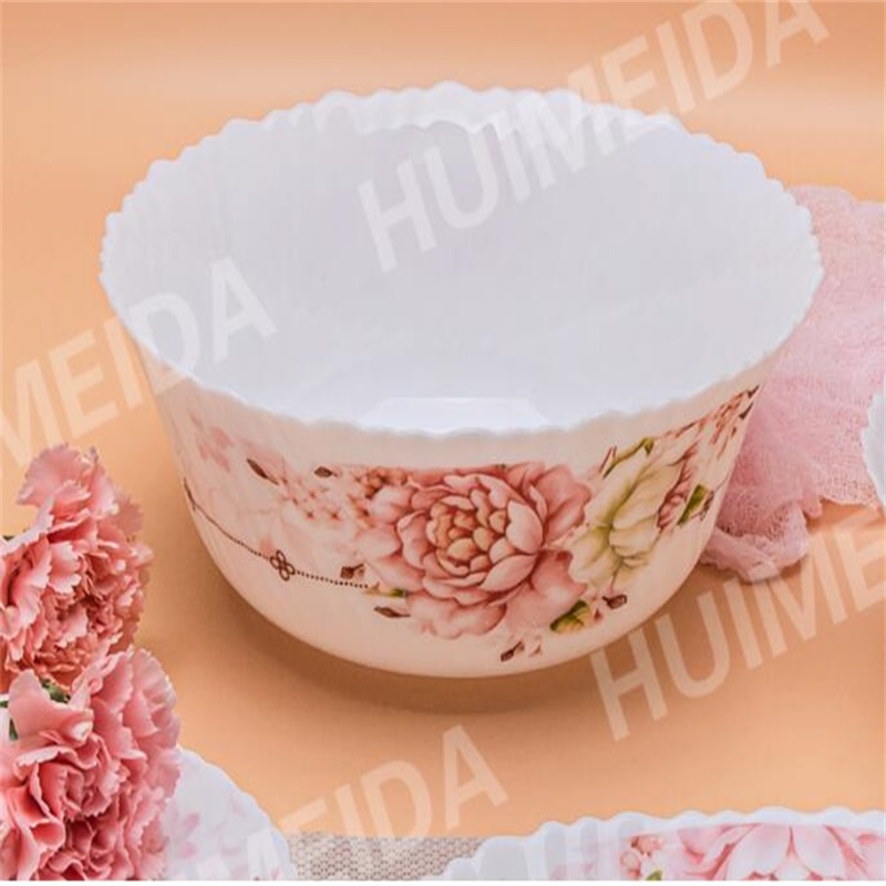 Φιάλη από γυάλινο γυαλί, σετ δείπνου, μπολ σαλάτας και θερμοανθεκτική Opal Glassware