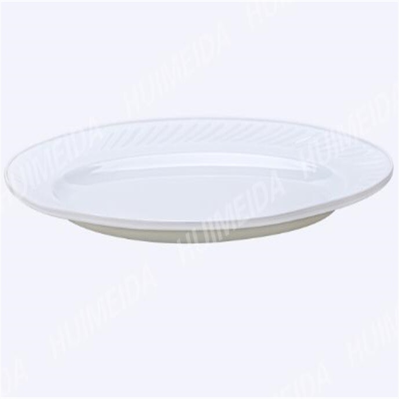 Συσκευές φαγητού για γυάλινα γυάλινα είδη από οπάλιο γυαλί (HYP OVAL PLATE)