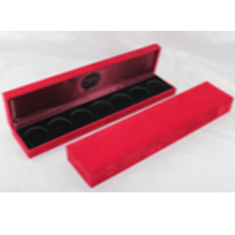 Στοιχείο V-11 ορθογώνιο Δερματίνη Χαρτί κουτί για κέρματα 210 * 35mm, σήμα & κολιέ, κλπ. Mm. 240 * 52 * 30, βάρη περίπου 130g