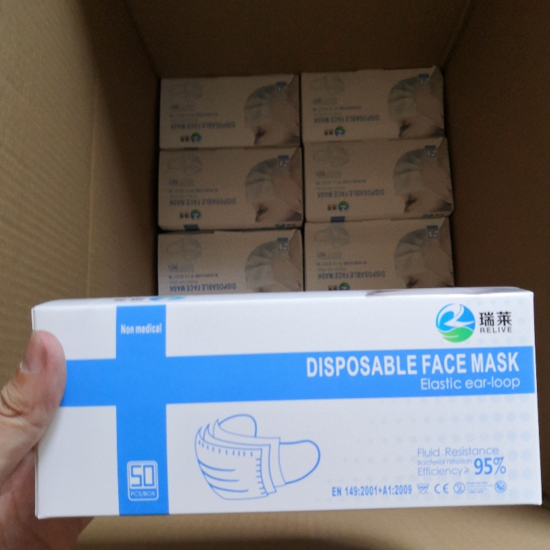 Ιατρική μάσκα μίας χρήσης