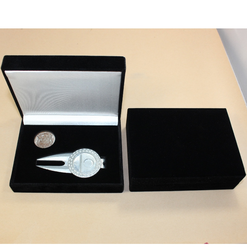 Αντικείμενο V-18 ορθογώνιο χάρτινο κουτί Leatherette για διπλά κέρματα ή 60*100mm μετάλλιο 65286· σήματα κ.λπ.120*90*40, βάρη περίπου 135g