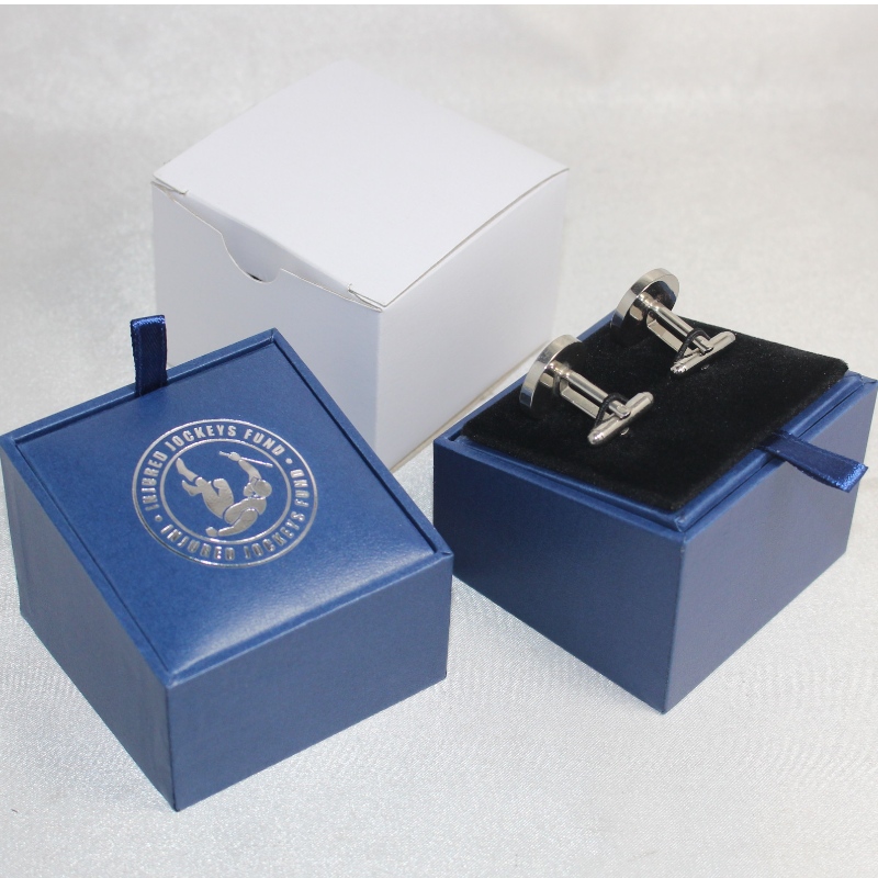 Αντικείμενο V-20X τετράγωνο δερμάτινο κουτί PU για κλιπ γραβάτας ή μανικετόκουμπα ζευγαριού κ.λπ 64 * 64 * 50, βάρη περίπου 64g