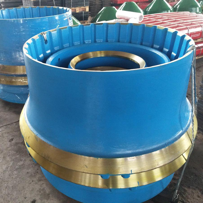 Sandvik CH440/CH430 Bowl Liner and mandle with Mn18Cr2Mo0.5, Sandvik CV228 VSI Parts to Dubai Distributor, UAE.