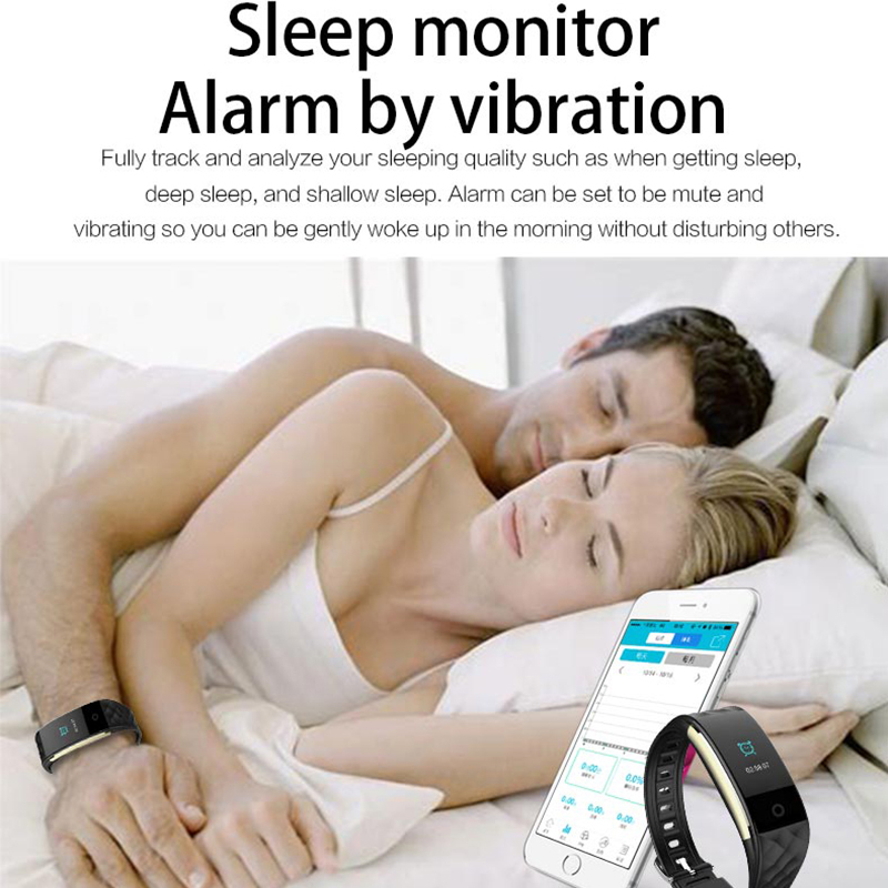 Έξυπνο ρολόι Δυναμική ανίχνευση καρδιακού ρυθμού (JYDA4725) S2Color screen Δυναμικό βραχιόλι καρδιακού ρυθμού Έξυπνο βραχιόλι υγείας