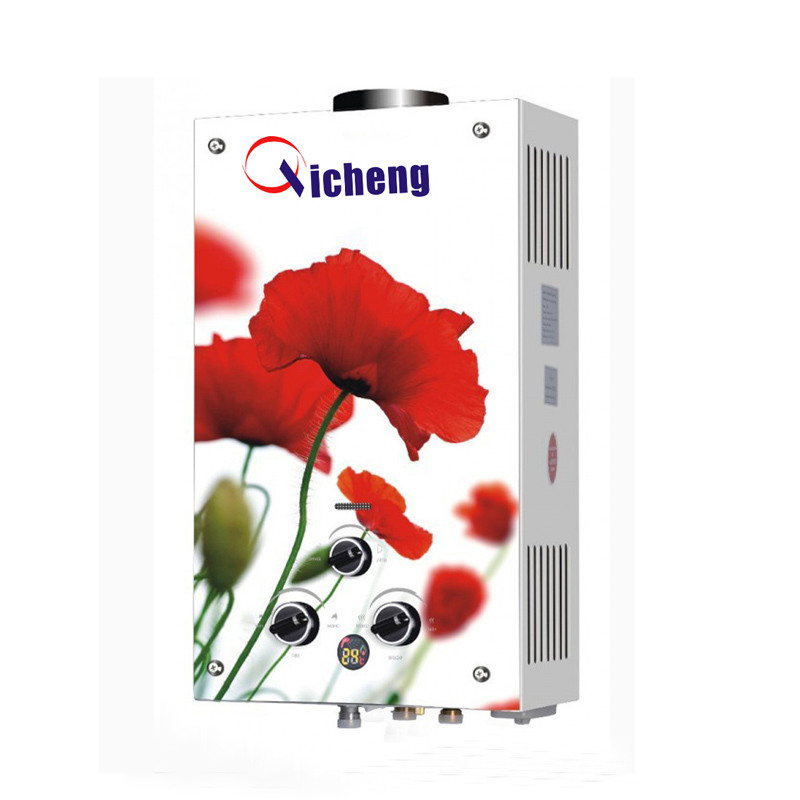 OEM λογότυπο από γυαλί σχεδιασμού 10 λίτρο θερμαντήρα νερού