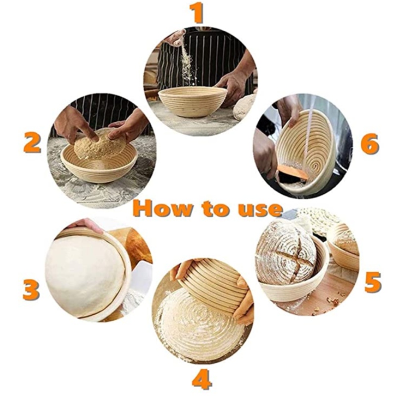 Καλάθι απόδειξης Banneton