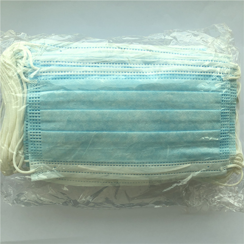 Factory Direct Price Disposable Face Mask Thick 3Ply Masks with Comforble Earlop