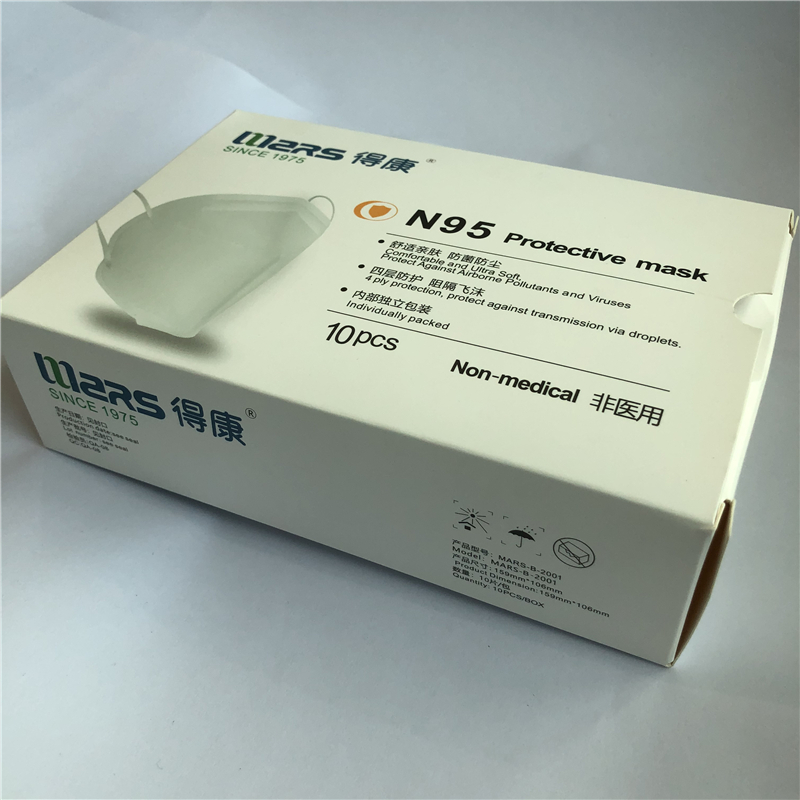 N95 Προστατευτική μάσκα Προστασία από τους ατμοσφαιρικούς ρύπους