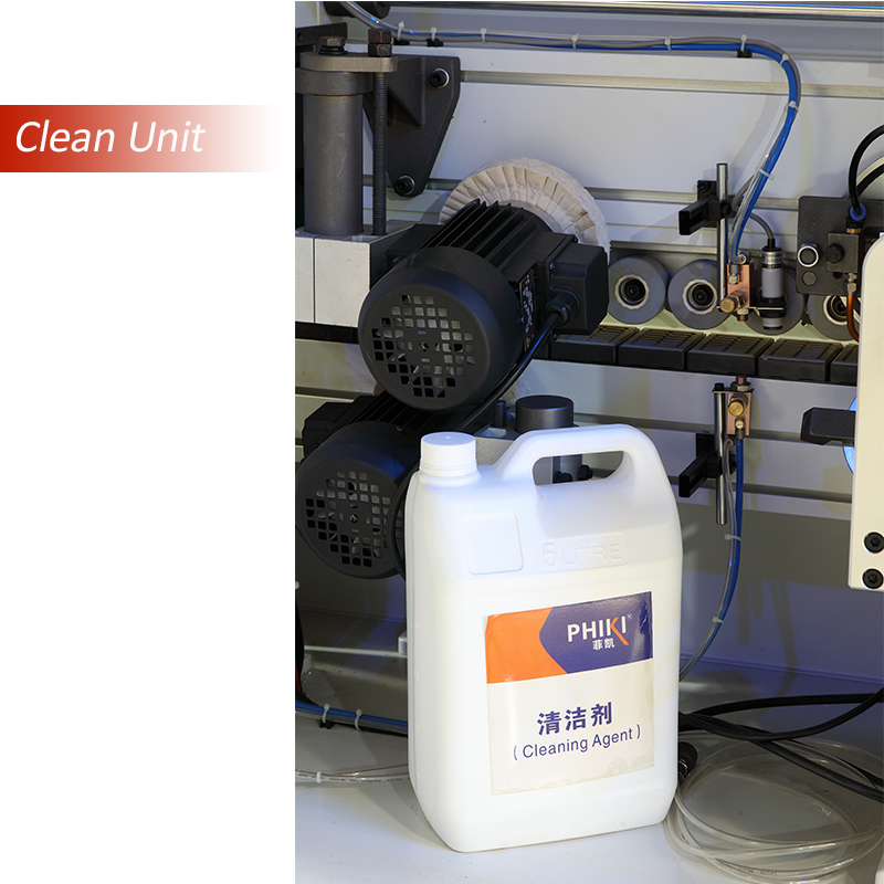 Προαιρετική ρύθμιση της μηχανής ζώνης άκρων: καθαρή μονάδα/ περιστροφική γραμμή/ ακμαία γραμμή για στενά μέρη