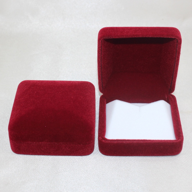 Στοιχείο κουτί μετάλλου T-02 που καλύπτεται από flanelette ή PU Leather για κέρμα 25-45mm, σήμα ＆ μικρό μετάλλιο, κ.λπ. mm. 65 * 65 * 35mm, βάρη περίπου 62g