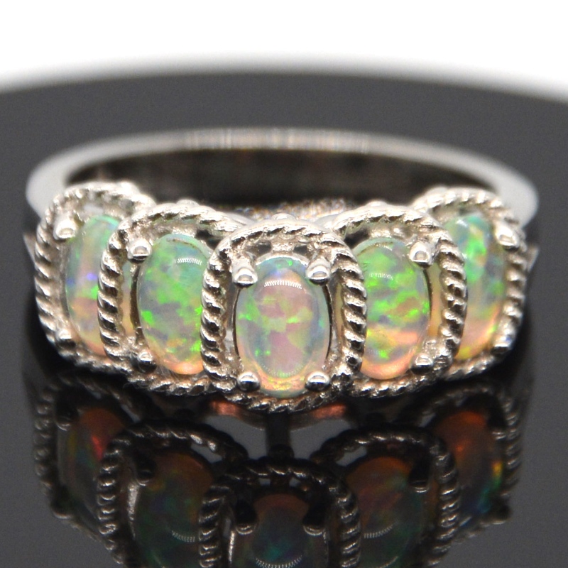 Silverware Silverpeals Fashionsillvergealls Ring RFBSLG004