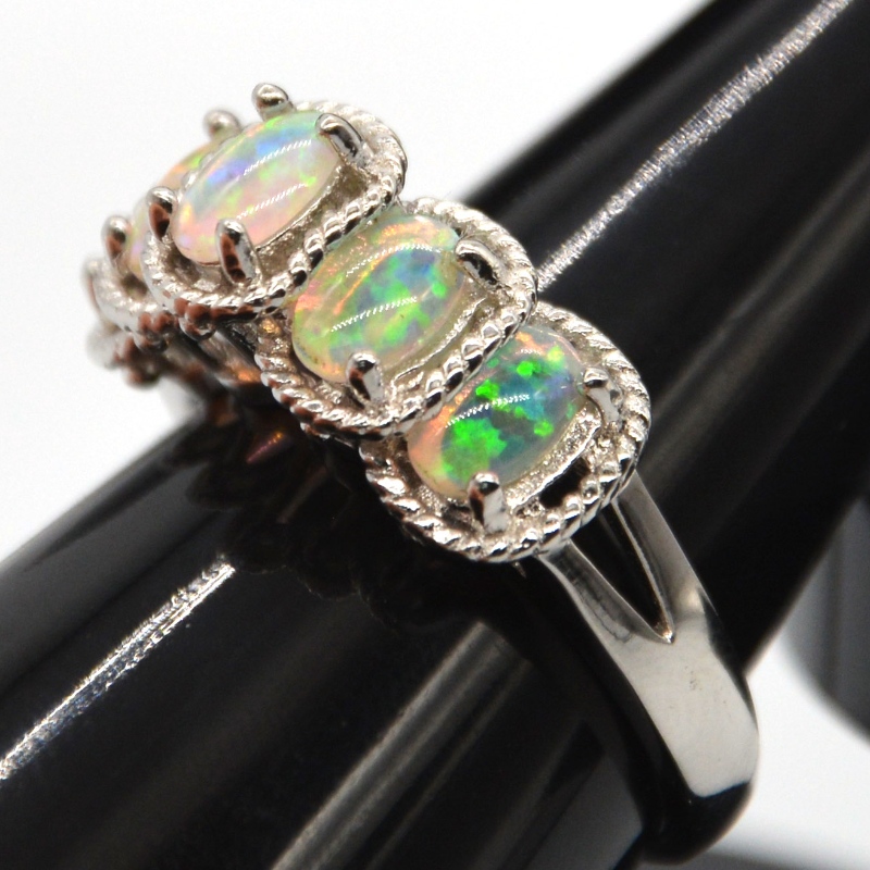 Silverware Silverpeals Fashionsillvergealls Ring RFBSLG004