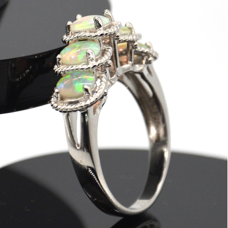 Silverware Silverpeals Fashionsillvergealls Ring RFBSLG004