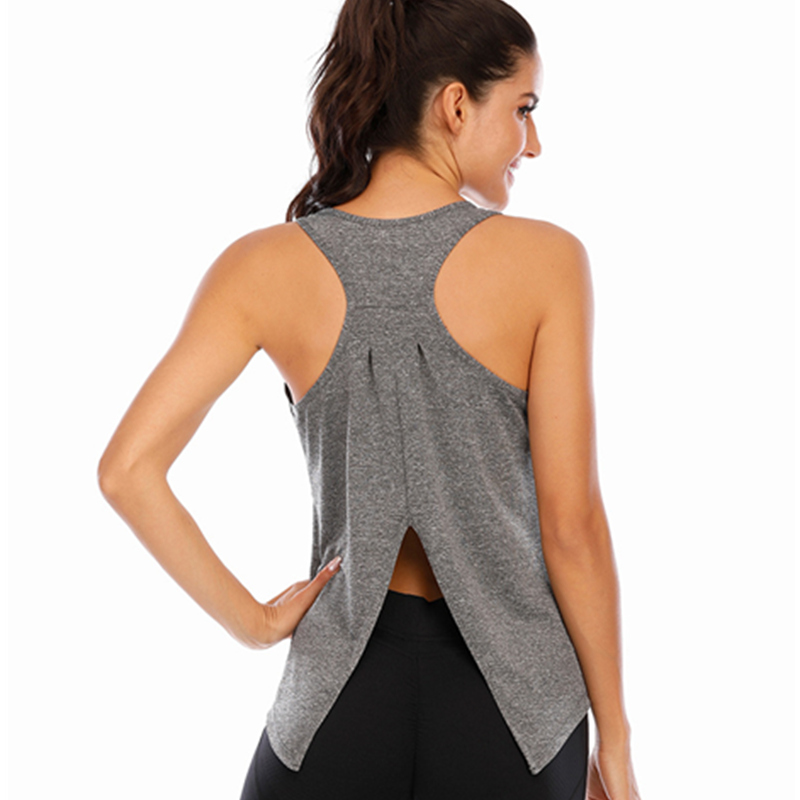 Νέο νεανικό και ενεργητικό αθλητικό γιλέκο που αναπνέει γυναικεία ένδυση μόδας