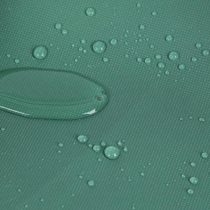 PVC μουσαμά Διαφανές βινυλίου με επικάλυψη αδιάβροχο πολυεστέρα ύφασμα καμβά μαύρο μουσαμά