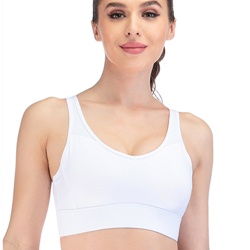 Ρυθμιζόμενο αθλητικό σουτιέν με κουμπιά πίσω Αντισεισμική αποσυμπίεση