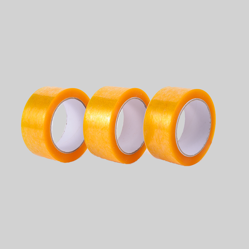 Η συσκευασία Bopp σφραγίζει την κίτρινη διαφανή ταινία υψηλού ιξώδους