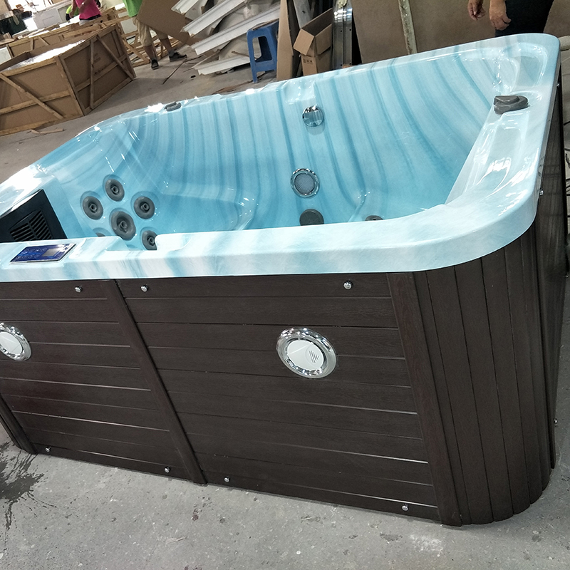 Luxury Bath 3 Person Spa Whirlpool Υπαίθριο Spa Υδρομασάζ Μπανιέρα Μπανιέρα με Υδρομασάζ